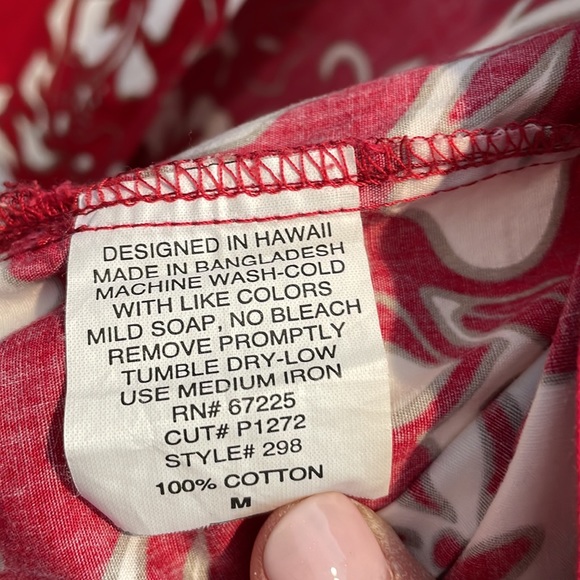 Hilo Hattie Hawaiian blouse size M - Picture 4 of 4